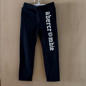 Abercrombie Kids Classic Black Sweatpants, NWT